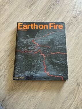 2/$20 Earth on Fire Hardcover — Black with Orange Accents